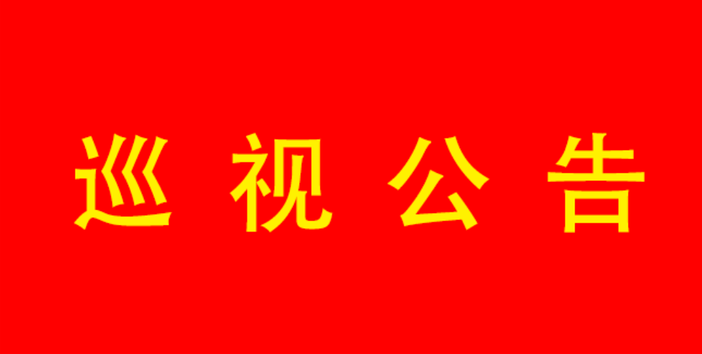 巡  視  公  告